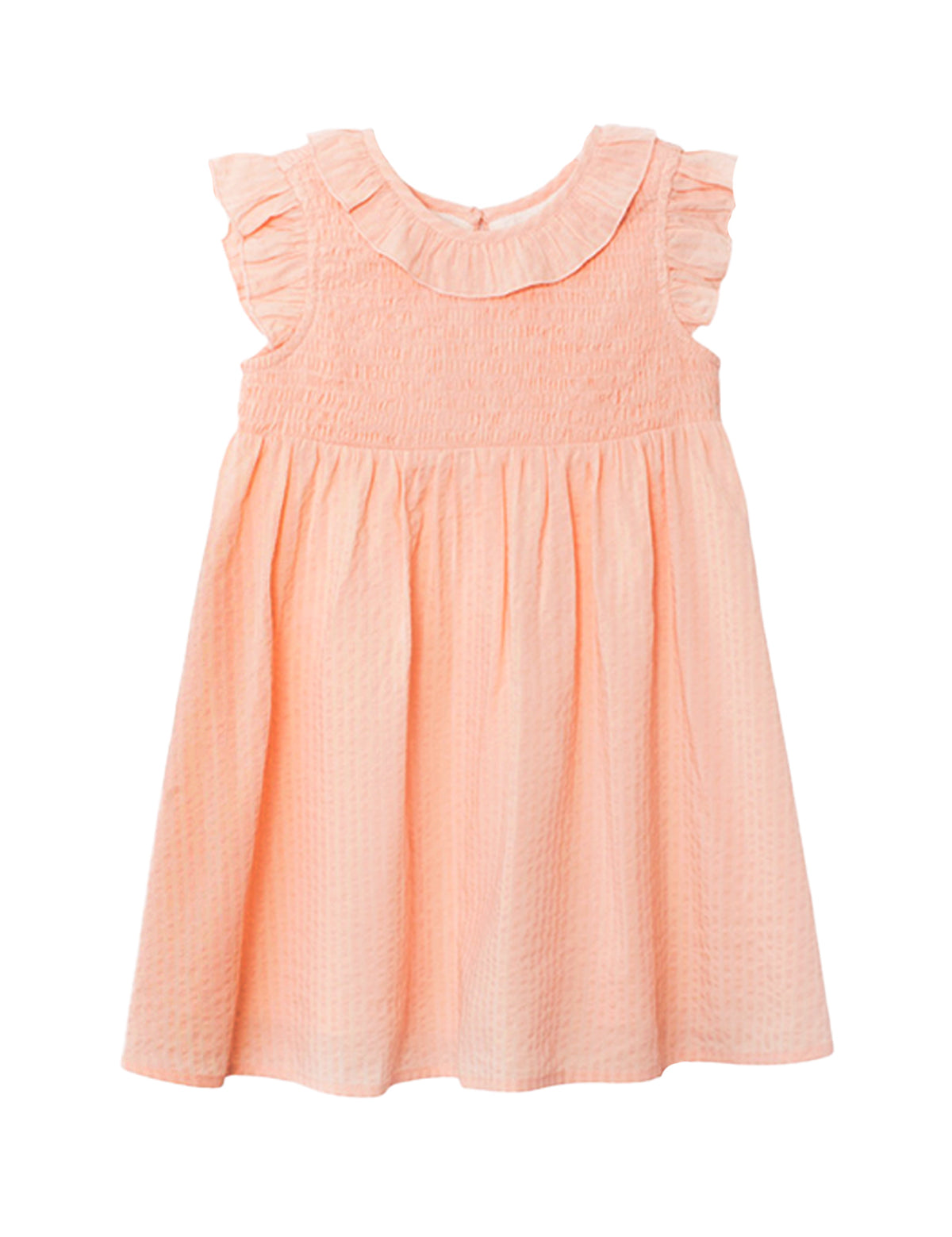 Jane Ruffled Short Sleeve Dress