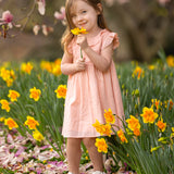 Jane Ruffled Short Sleeve Dress