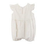 Dakota Ruffled Short Sleeve Romper