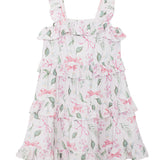 Rosie Ribbons Ruffled Tank Dress