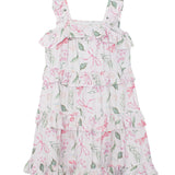 Rosie Ribbons Ruffled Tank Dress