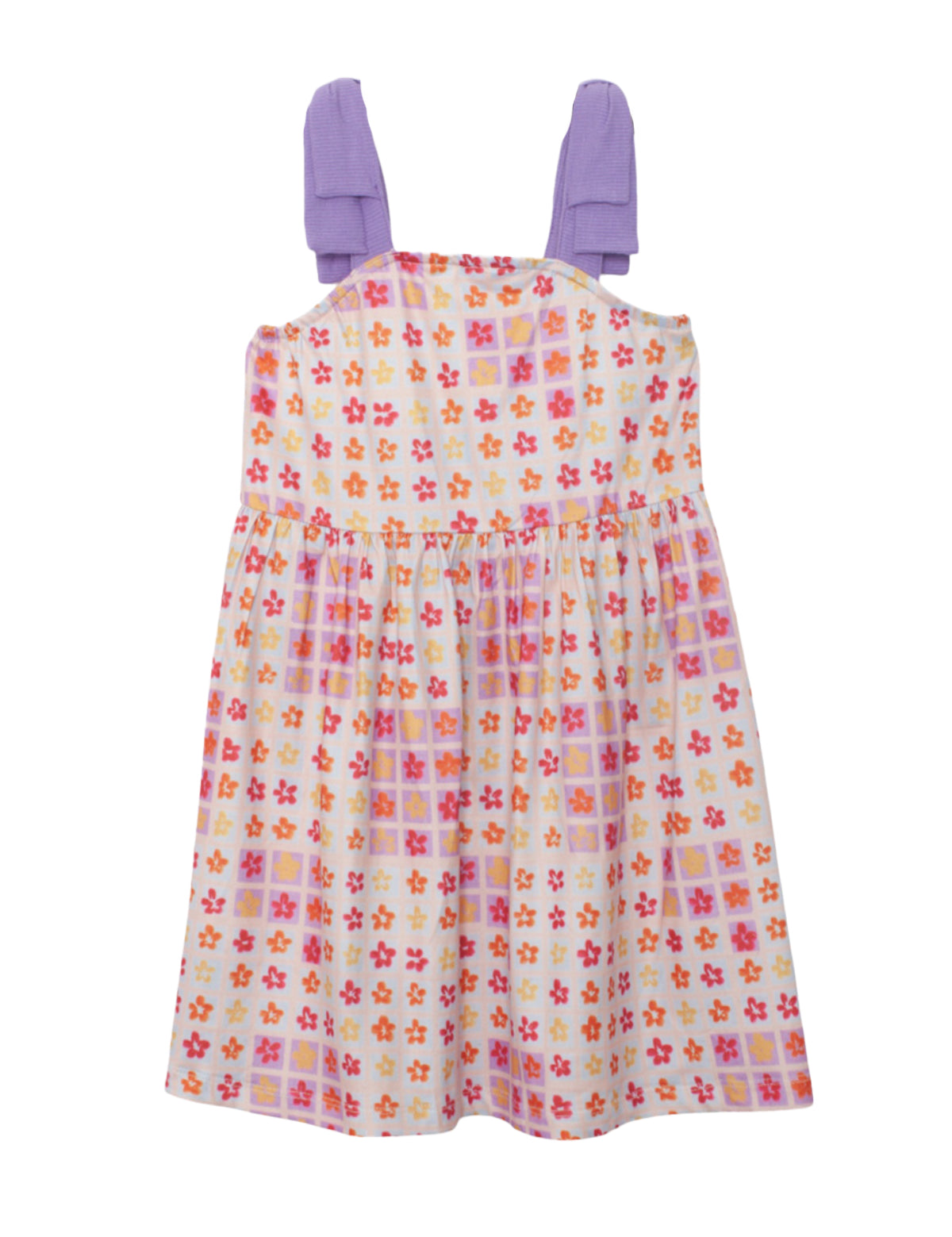 Petal Power Tank Sleeve with Knot Detail Dress