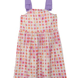 Petal Power Tank Sleeve with Knot Detail Dress