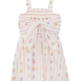 Purple Bouquet Tank Dress