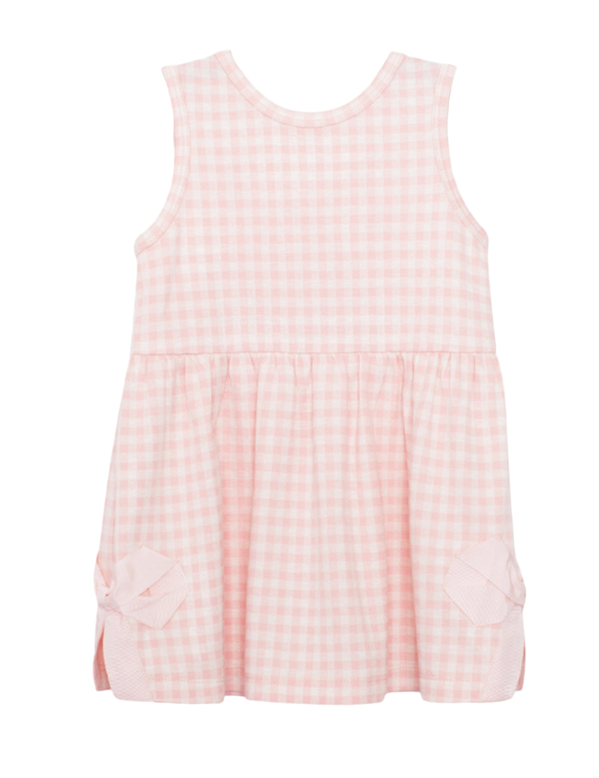 Pink Plaid Perfection Sleeveless Dress