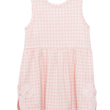 Pink Plaid Perfection Sleeveless Dress
