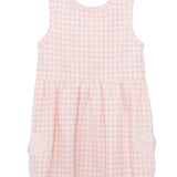 Pink Plaid Perfection Sleeveless Dress