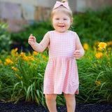Pink Plaid Perfection Sleeveless Dress
