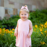 Pink Plaid Perfection Sleeveless Dress