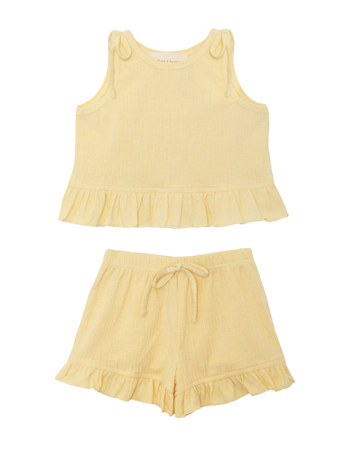 Sonny Sleeveless with Knot Detail Two Piece Set