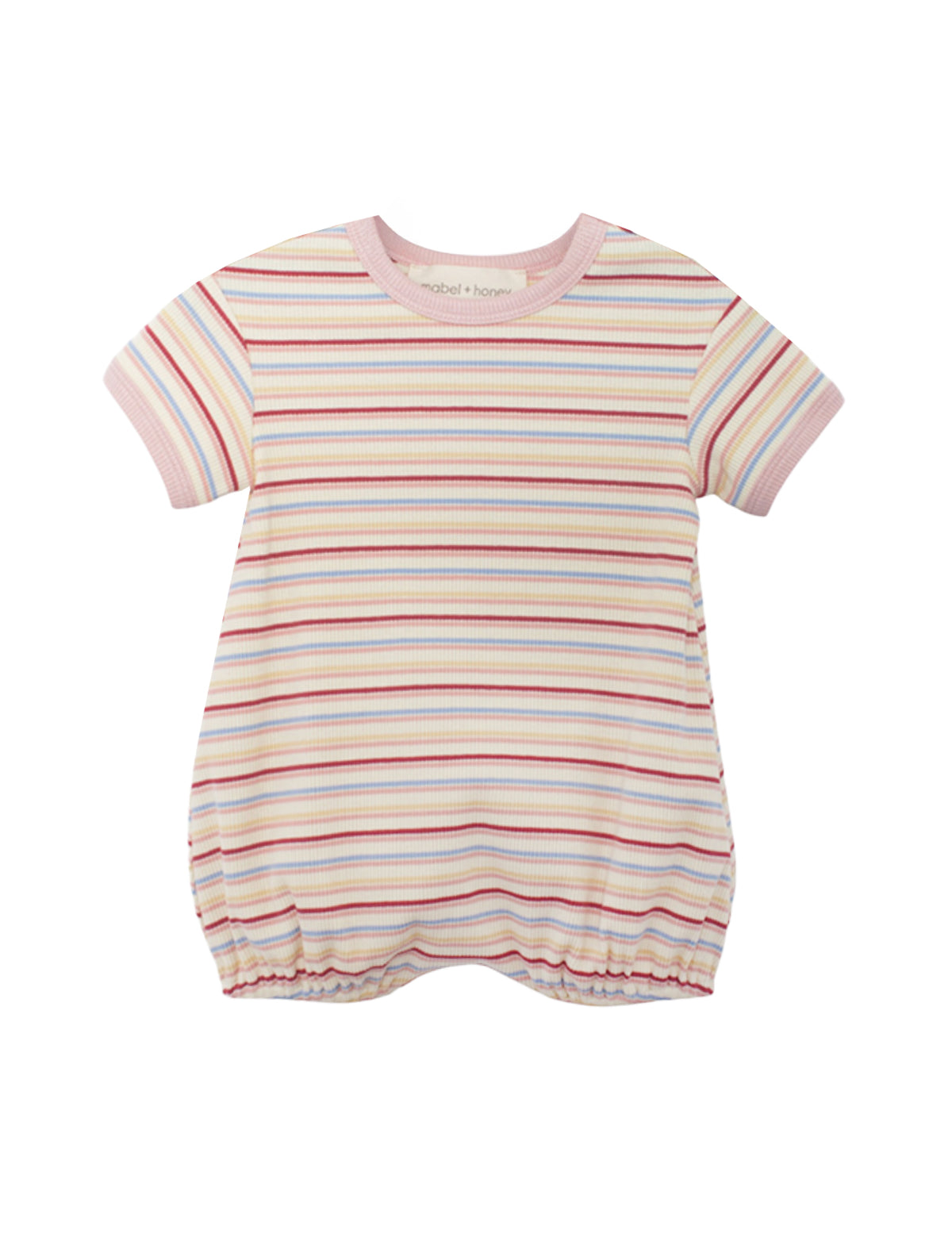 Sunset Sherbet Short Sleeve Romper