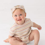 Sunset Sherbet Short Sleeve Romper