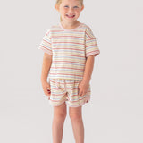 Sunset Sherbet Short Sleeve Two Piece Set