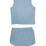 Caleb Sleeveless Two Piece Set