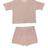 Bear Short Sleeve Two Piece Set