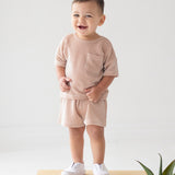 Bear Short Sleeve Two Piece Set