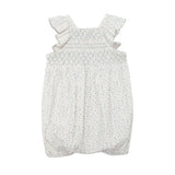 Opal Short Flutter Sleeve Romper