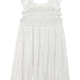 Opal Short Flutter Sleeve Dress