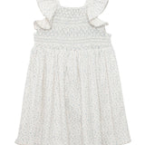 Opal Short Flutter Sleeve Dress