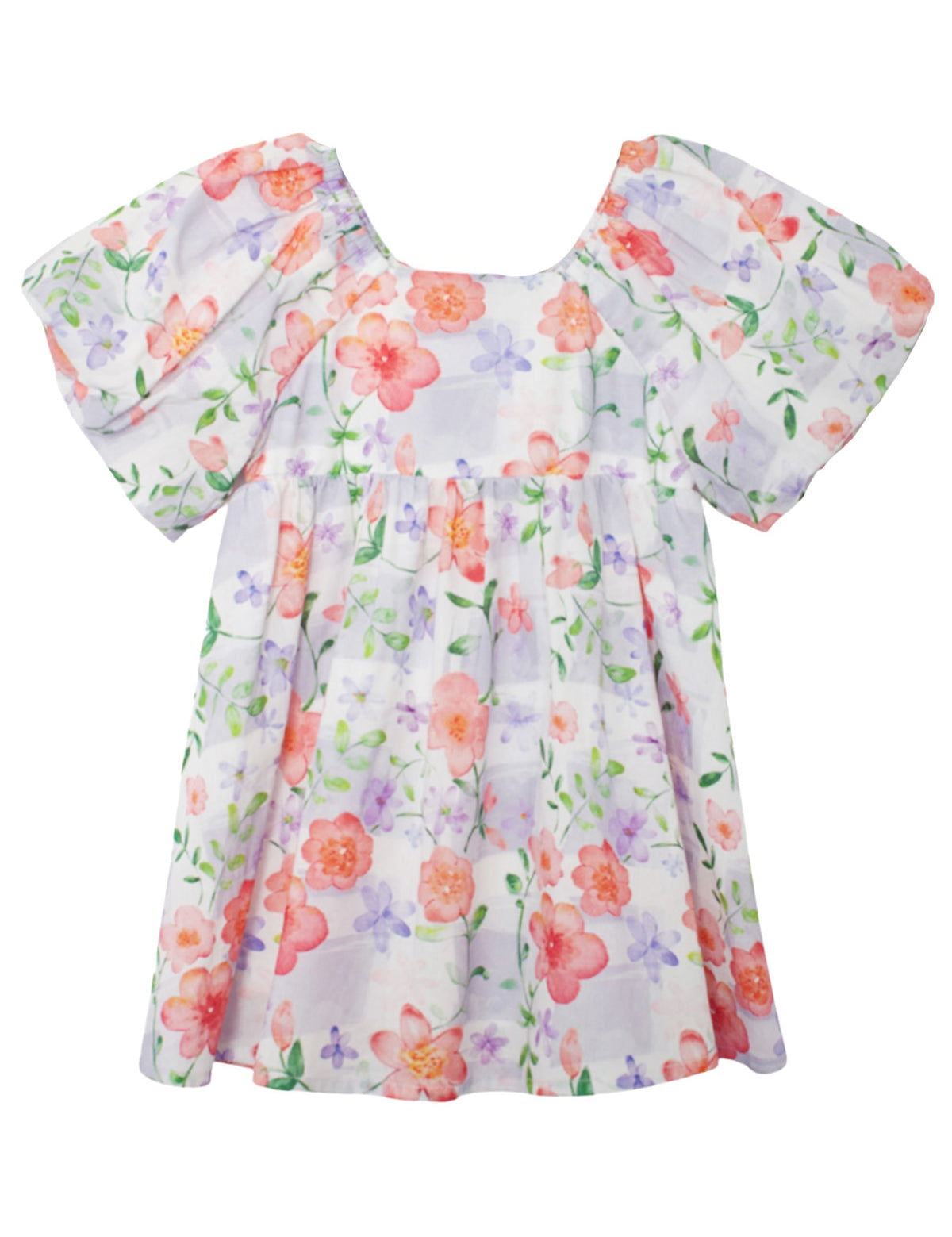 Lavender Daze Puff Sleeve Dress