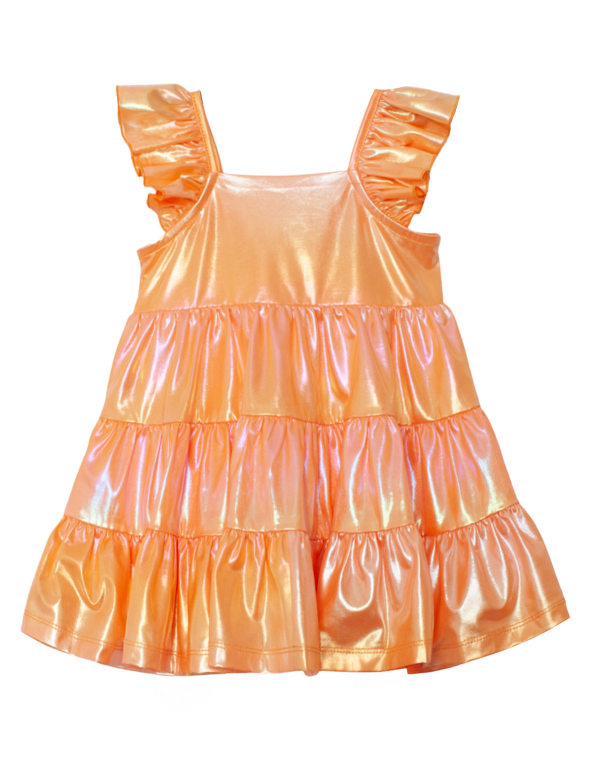 Papaya Paradise Sleeveless Dress