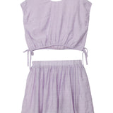 Girlypop Two Piece Set Purple