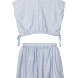 Girlypop Two Piece Set Blue