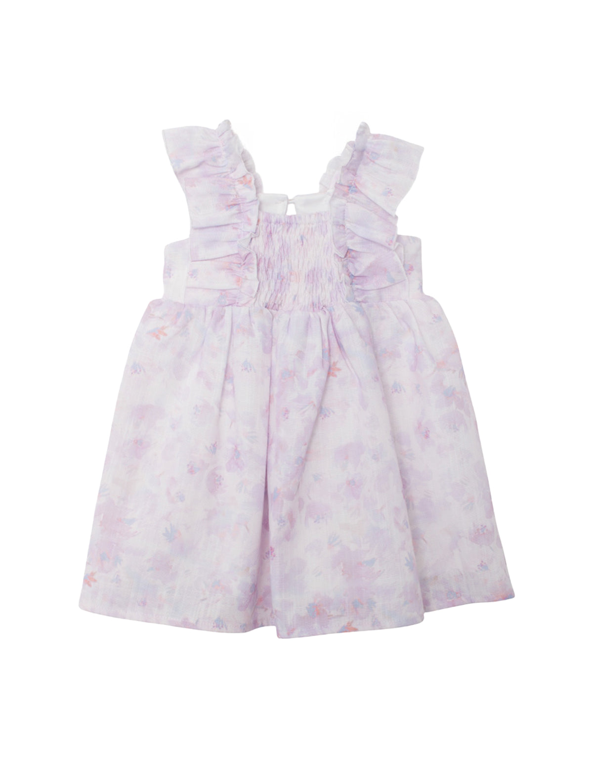 Lilac Dreams Baby Toddler Ruffles Dress