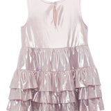 Shimmery Shim-Shim Sleeveless Dress