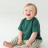 Finn Green Short Sleeve Top