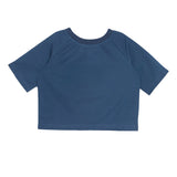 Knox Blue Short Sleeve Top
