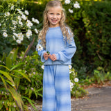 Nova Wide Leg Ombre Ribbed Knit Pants