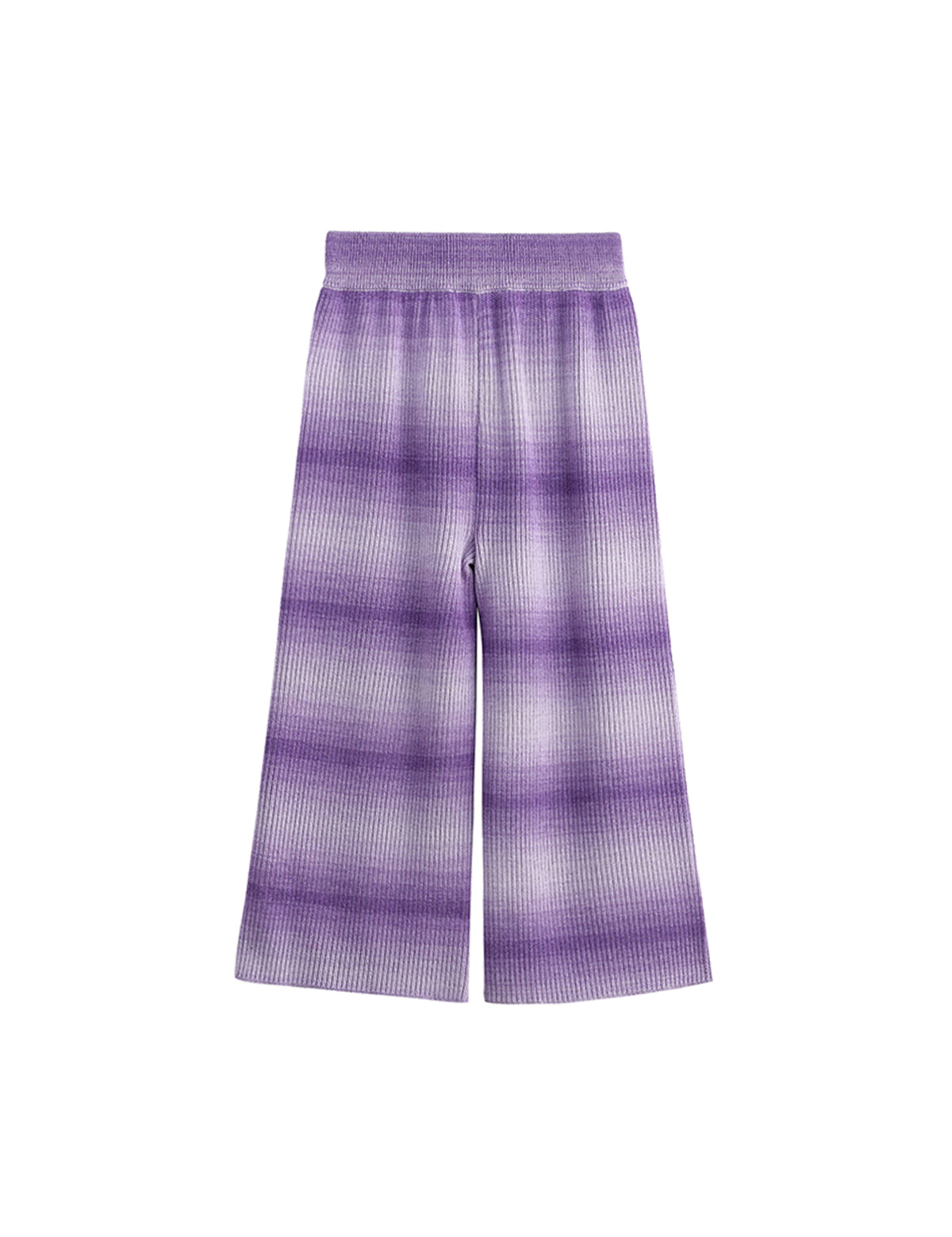 Tessa Wide Leg Ombre Ribbed Knit Pants