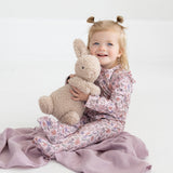 Soft Meadow Long Sleeve Floral Print with Matching Headband