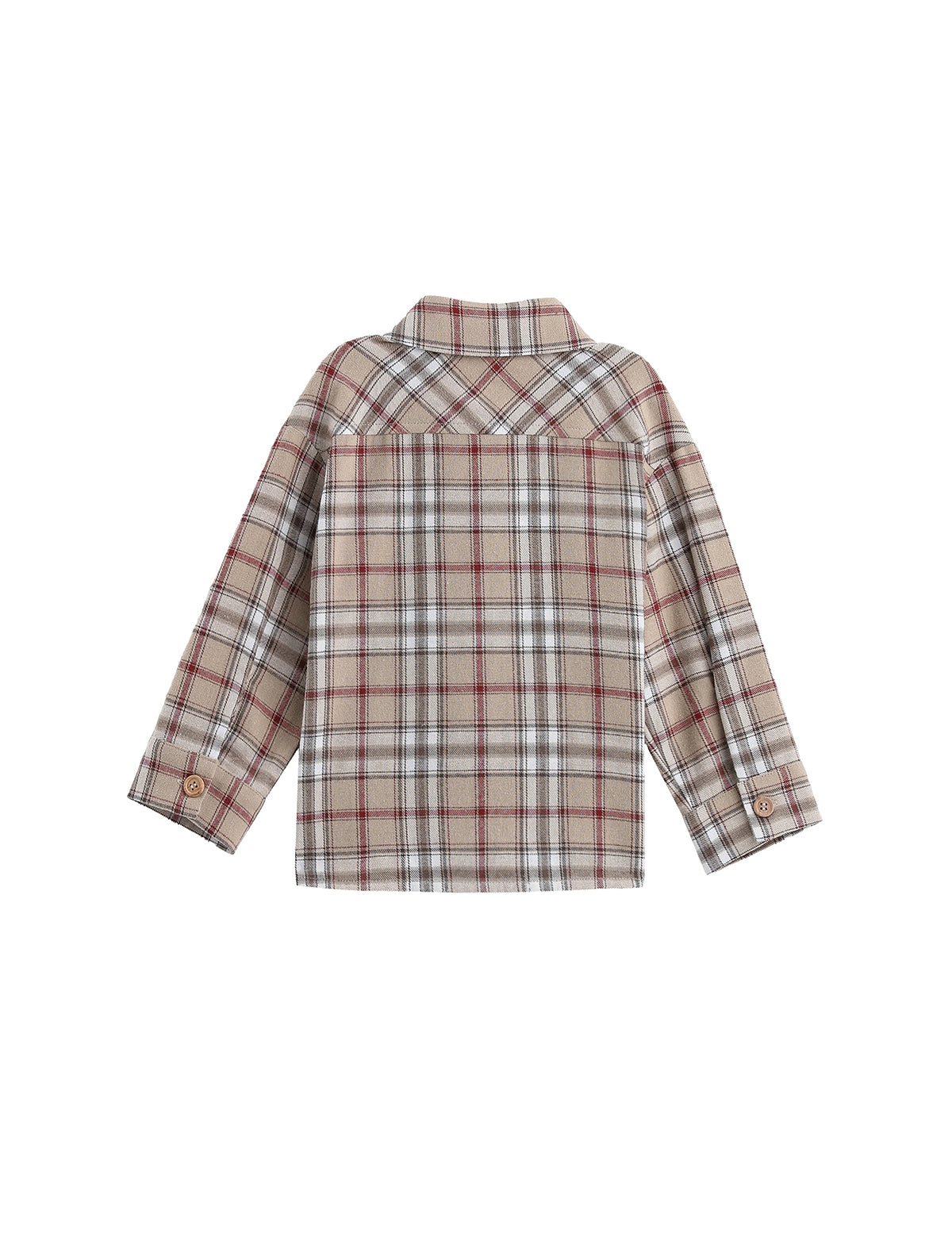 Nicholas Long Sleeve Plaid Chest Pocket Button Front Shirt