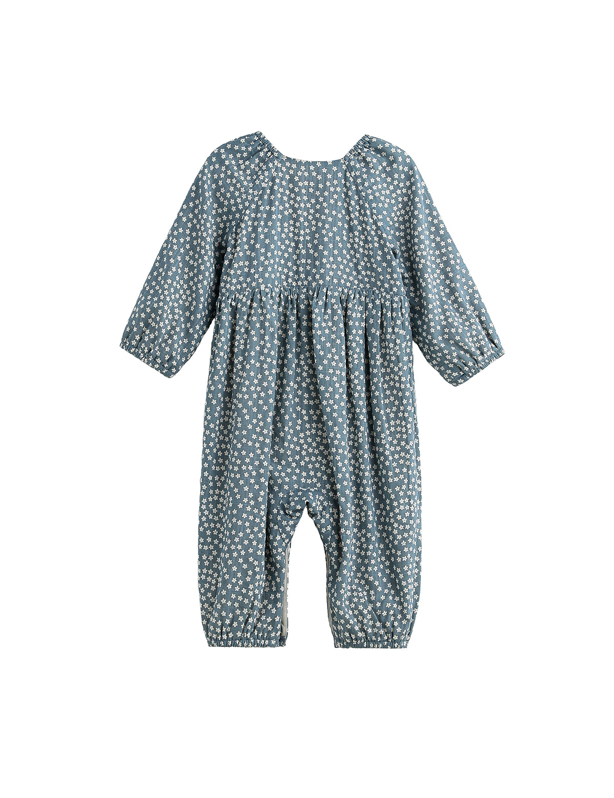 Dolly Long Sleeve Floral Lace Heart Bubble Romper