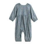 Dolly Long Sleeve Floral Lace Heart Bubble Romper