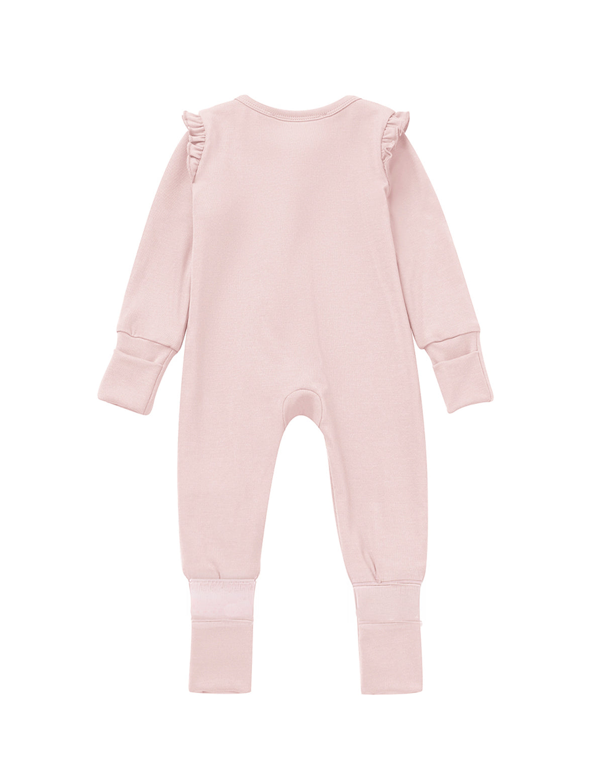 Whimsical Wildflower Long Sleeve Convertible Romper with Headband