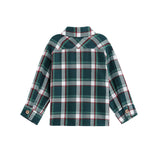 Christopher Long Sleeve Plaid Button Down Chest Pocket Shirt