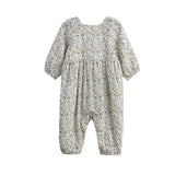 Wildflower Dream Long Sleeve Floral Puff Sleeve Bubble Romper
