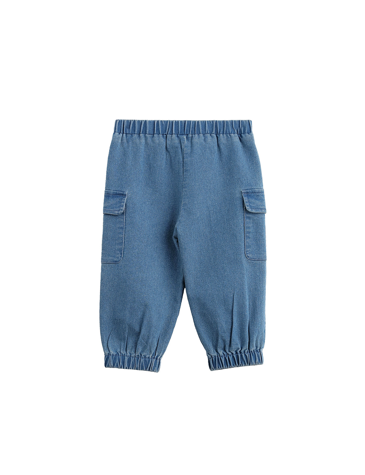 Michael Denim Cargo Pocket Jogger Pants