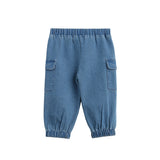 Michael Denim Cargo Pocket Jogger Pants