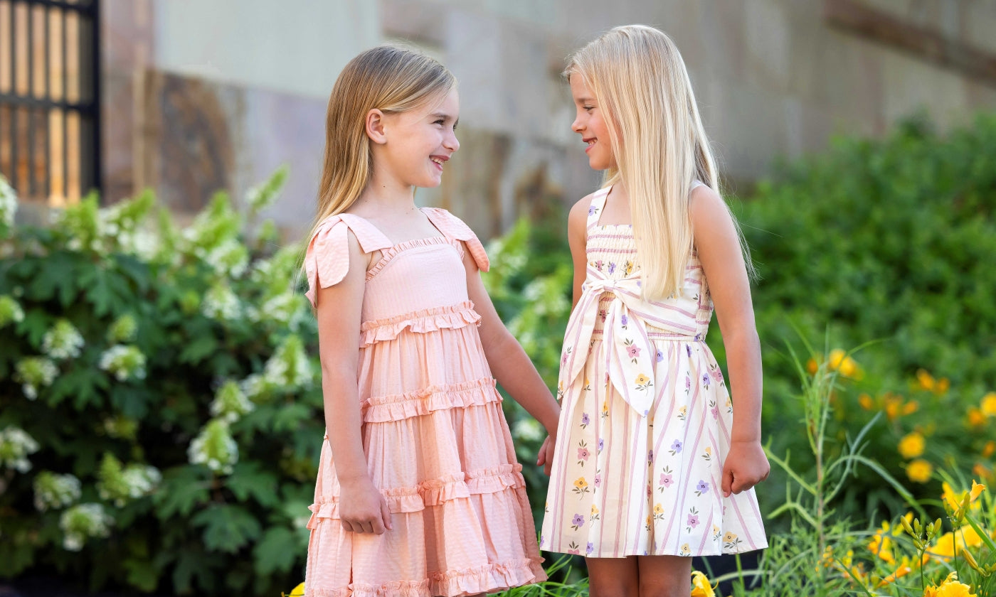 Autumn Floral Tan Long Sleeve Dress Mabel + Honey Autumn Floral Tan Long Sleeve Dress Mabel + Honey