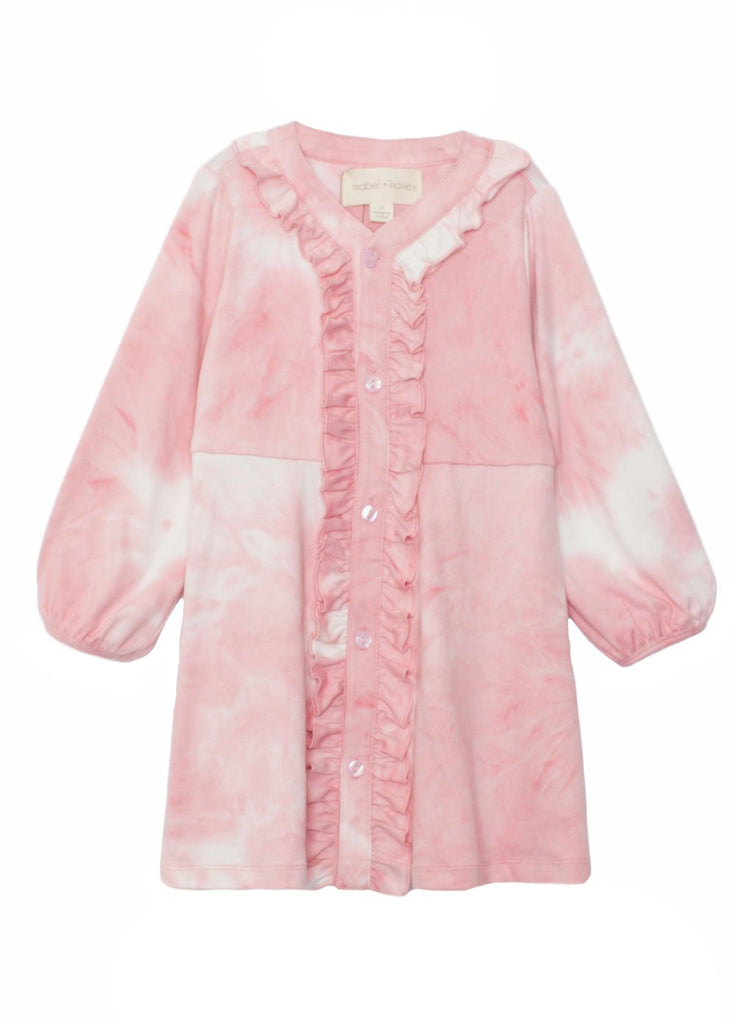 Pink Little Lovely Ruffle Knit Dress - Carousel Brands