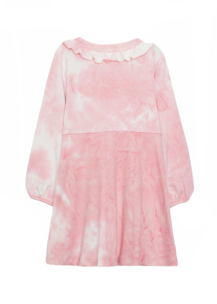 Pink Little Lovely Ruffle Knit Dress - Carousel Brands