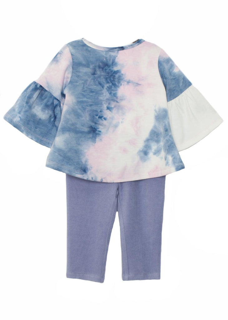 Frilly Lady Knit Tie Dye 2 PC Set - Carousel Brands