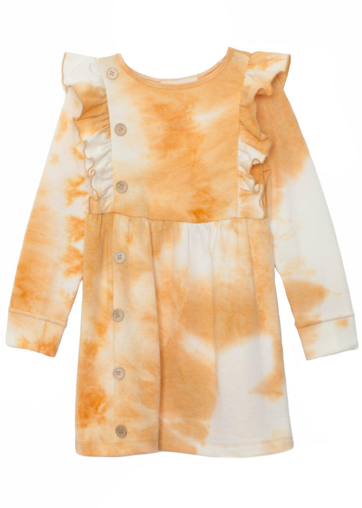 Warm Sunshine Knit Tie Dye Dress - Carousel Brands