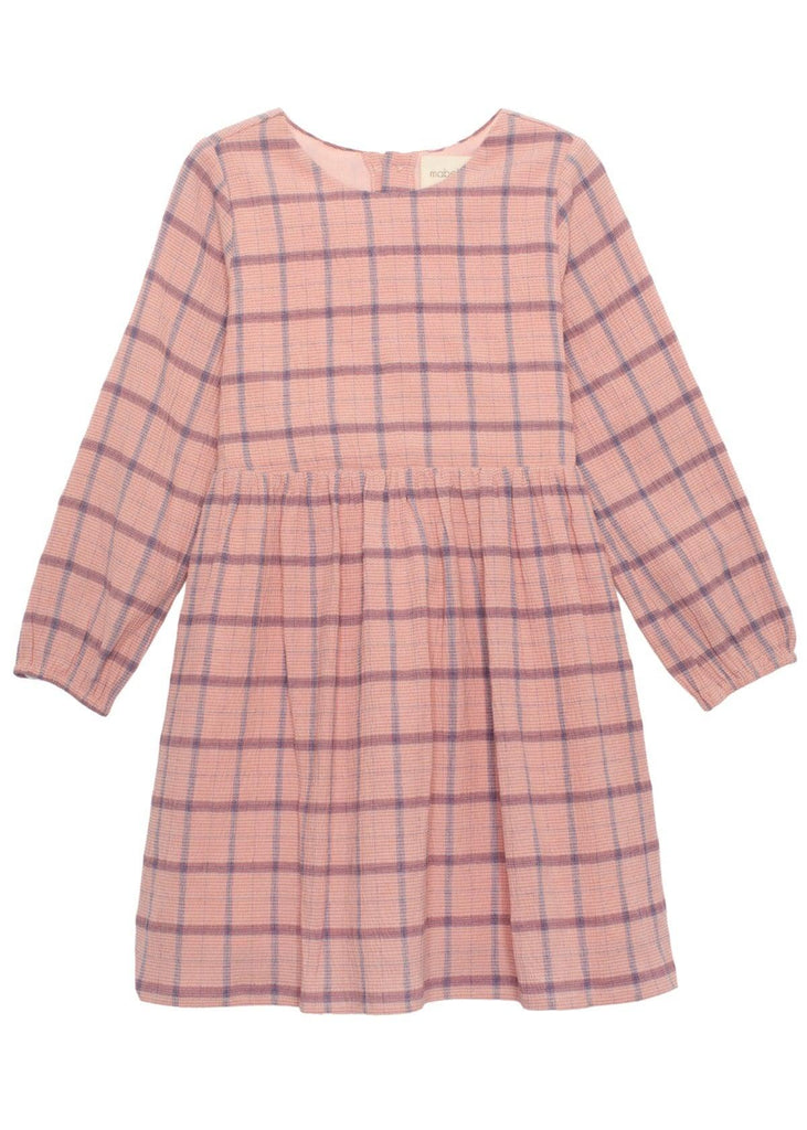 Into the Field Woven Pink Plaid Dress - Carousel Brands