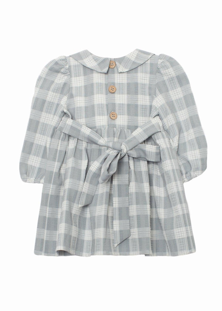 Sweet Lullaby Plaid Woven Dress - Carousel Brands