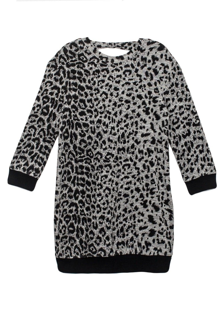 Run Wild Long Sleeve Print Knit Dress - Carousel Brands